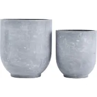 House Doctor Gard FlowerPot Betonoptik gesetzt