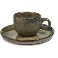 Serax Espressotasse Surface Tableware By Sergio Herman Indi Grey 100 ml