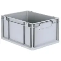 Proregal Eurobox Nextgen Economy Griffe Geschlossen HxBxT 22 x 30 x 40 cm 20 Liter Eurobehälter Transportbox Transportbehälter Stapelbehälter