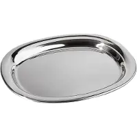 Alessi JM13/42 L Serviertablett Chrom