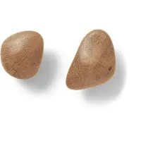 Ferm Living Handtuchhaken Cairn Oak (2er-Set)