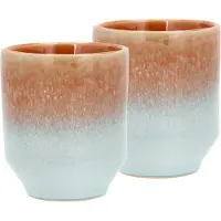 Villa Collection Tassen Styles Blue Amber 0,18 L (2er-Set)