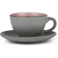 Bitz Kaffeetasse Grey Light Pink