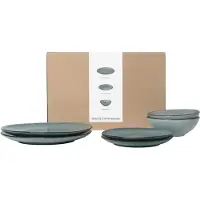 Broste Copenhagen - Nordic Sea Lunch-Set, soft blue (6-tlg.)