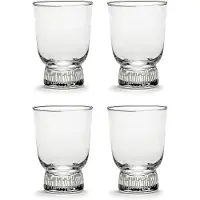 Serax Feast by Ottolenghi glas 250 ml Stripes Sandblasted 4 (B0821300-4)