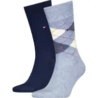 Tommy Hilfiger Check Socken 2 Paare
