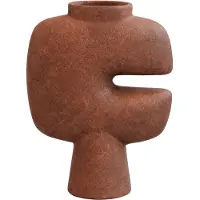 101 Copenhagen Tribal Vase Medio Terracotta - , Orange, Keramik