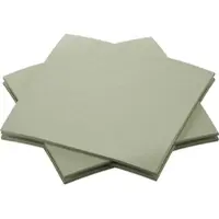 Duni Bio Dunisoft Serviette 20 x 20 cm Pistaziengrün, 2880 Stk/Krt (16 x 180 Stk)