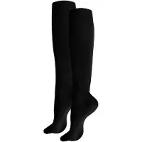 Hudson Damen Kniestrümpfe Only 2er Pack - schwarz - 39|42|41|40