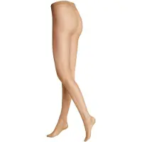 Hudson Feinstrumpfhose "SIMPLY 20" 15 transparente verstärkte Spitze, Komfortbund
