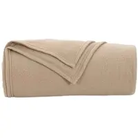 vidaXL Wohndecke Kamel 200 x 150 cm 0.45 kg Fleece