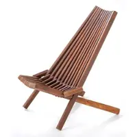 Prestige Home Living Outdoor Holzliegestuhl klappbar aus Akazie, ca. 56 x 69 x 84 cm