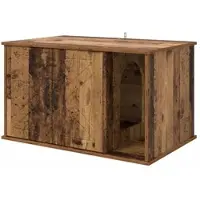 vidaXL Katzenhaus Altholz 85 x 55 x 50,5 cm Holzwerkstoff