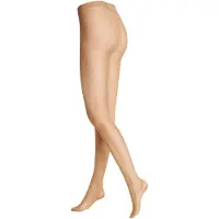 Hudson Feinstrumpfhose "SIMPLY 20" 15 transparente verstärkte Spitze, Komfortbund