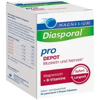 Magnesium diasporal pro+B-Vit.DEPOT Musk.+Nerv.Tab 90 St Tabletten
