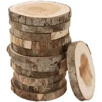 Colorations Farbfärben unverarbeitete Holzscheiben 8-10 cm, 12st.