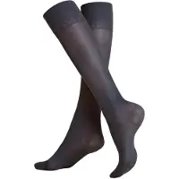 Kunert Damen Stützkniestrümpfe Fly & Care 40 DEN - blau - 39|42|41|40