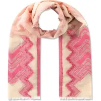 Codello Jacquard-Schal in weiß | Gr.: onesize