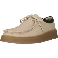 Clarks Schnürschuh Torview mit angenehm weicher Dämpfung 1238 Off White Lea 46