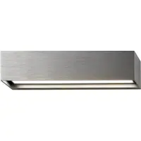 LIGHT-POINT Linea W2 LED-Wandlampe titangrau 30cm CCT IP54 - , Linea W2, dimmbar, Grau, für Wohnzimmer, Aluminium, Design