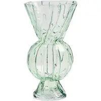 &Klevering - Rhombic Glas-Vase, grün