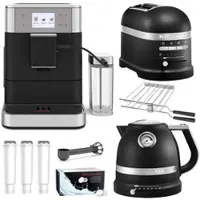 KitchenAid Kaffeevollautomat KF7 Frühstücks-Set Gusseisen Schwarz