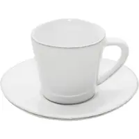 Costa Nova weiß Teeober- mit Untertasse 0,19 L