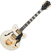 Gretsch G2655TG „ Streamliner" Center Block Jr. Double-Cut mit „ Bigsby" LTD LRL Vintage White