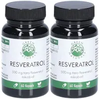 Green Naturals Trans-Resveratrol 500 mg vegan Kps. 2x 2x60 St Kapseln