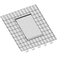 SUNEX Montageset Schrägdach 25 - 60 Grad für 1 HP22 / HP30,