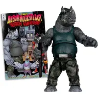 Mcfarlane Toys Teenage Mutant Ninja Turtles Page Punchers Rocksteady 17 cm