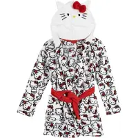 Hello Kitty Morgenrock, Weiß/Rot, 10 Jahre