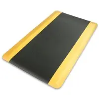 Karat Anti-Ermüdungsmatte Soft-Tritt 60 x 100 cm Schwarz-Gelb