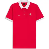 BOSS Paddy Poloshirt mit Landesflaggen-Details Grösse S