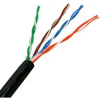 Aisens A133-0213, 305 m, Cat5e, U/UTP (UTP), RJ-45, RJ-45, Schwarz
