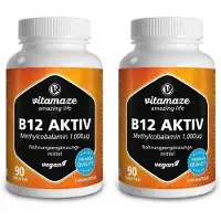 Vitamaze B12 Aktiv 1.000 µg vegan Tabletten 2x 2x90 St