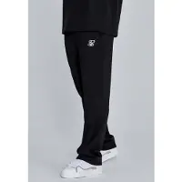 SikSilk Herren Essentials Poly Trainingshose Schwarz