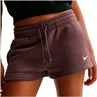 Nike W Nsw Phnx Flc Mr Std Short Barely Grape/Bright Crimson-Bl Barely Grape/Bright Crimson-Bl M