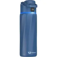 WaterH Boost Smarte Trinkflasche 710ml Magnetic Blau - B003-24OZ-MB