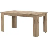 Inn.Furn Esstisch "Selen" Eiche Küchentisch ausziehbar 160 - 200 cm, bis 8 Personen