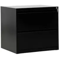 Proregal Hängeregistraturschrank Mare| HxBxT 70x76x62 cm |Schwarz