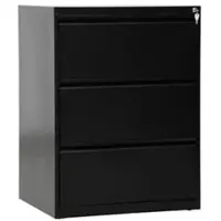 Proregal Hängeregistraturschrank Mare| HxBxT 101x76x62 cm | Schwarz