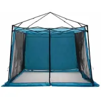 vidaXL Innenzelt 6 Personen Blau Taft