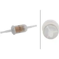 Hella Kraftstofffilter Leitungsfilter Ø 34 mm für u.a. VW KAEFER