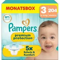 Pampers Premium Protection Windeln 204 St