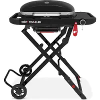 Weber Traveler, 3200 W, Grill, Gas, 1 Zone(n), 3200 W, 1548 cm²