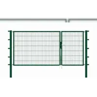 GAH Alberts Alberts 646639 Doppeltor Flexo mit Zubehör, grün, Breite 100 + 200 cm, Höhe 140 cm
