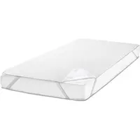 Setex wasserdichter Molton Matratzenschutz Fixspann 180 x 200 cm, Matratzenschoner aus 100% Baumwolle in weiß