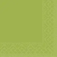 Mank Tissue Serviette Oliv, 20 x 20 cm, 300 Stück -