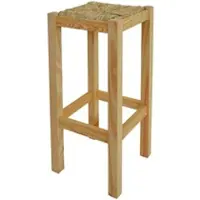 Aranaz MUEBLEAR - Rustikaler Hocker hoch lackiert